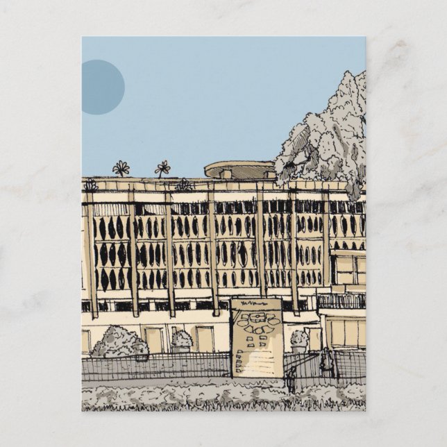 Carte Postale Palais de l'Indépendance Saigon Vietnam (Devant)