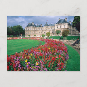 Carte Postale Palais de Luxembourg à Paris, France.