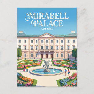 Carte Postale Palais de Mirabell Autriche