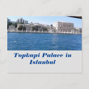 Carte Postale Palais de Topkapi à Istanbul, Turquie