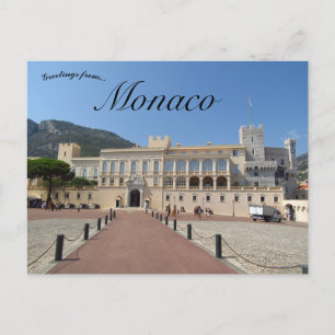 Carte Postale Palais des Princes de Monaco