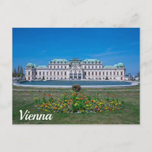 Carte Postale Palais du Belvédère supérieur à Vienne, Autriche