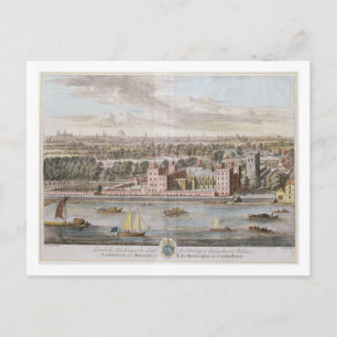 Carte Postale Palais Lambeth, siège de l'Archevêque de Canterbu