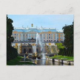 Carte Postale Palais Peterhof Grand Cascade, Russie