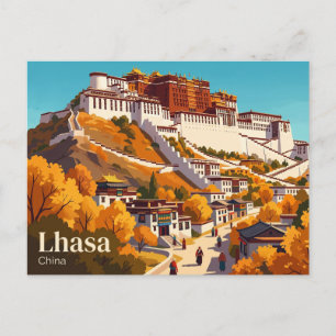 Carte Postale Palais Potala Chine