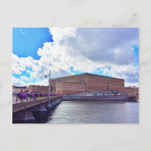 Carte Postale Palais Royal à Stockholm