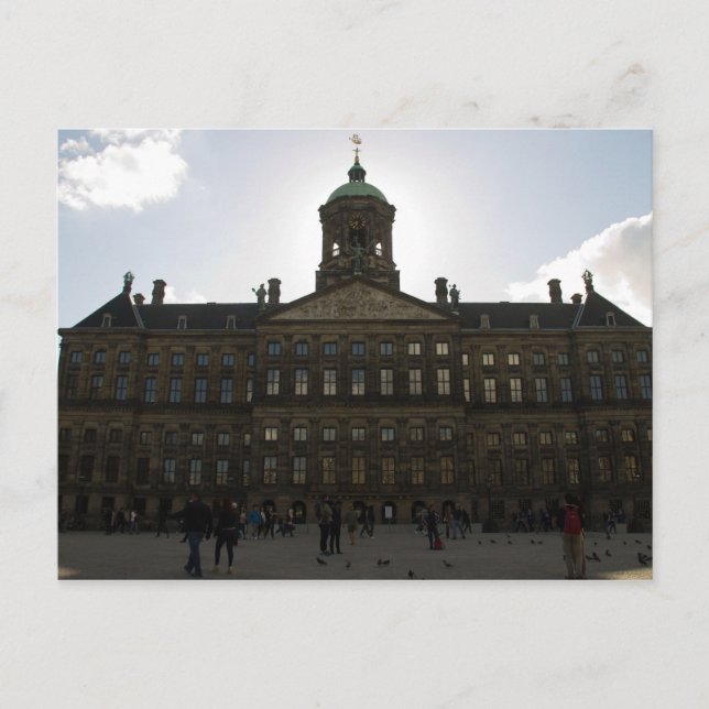 Carte Postale Palais royal d'Amsterdam (Devant)