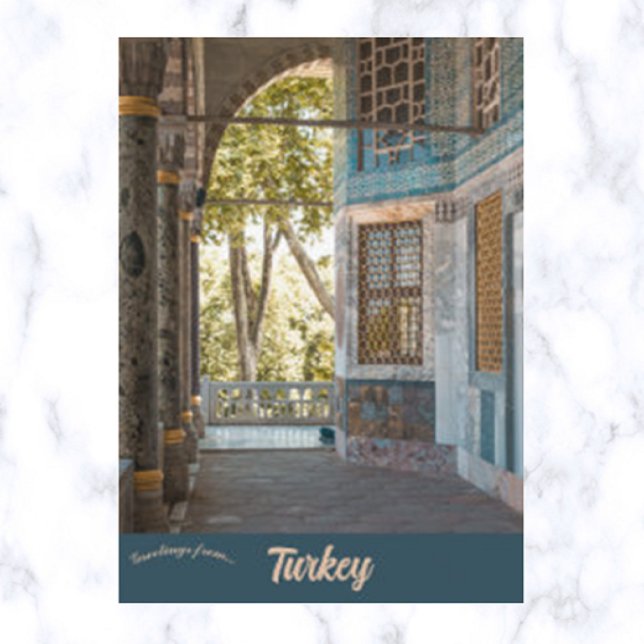 Carte Postale Palais Topkapi à Istanbul Turquie (Créateur téléchargé)