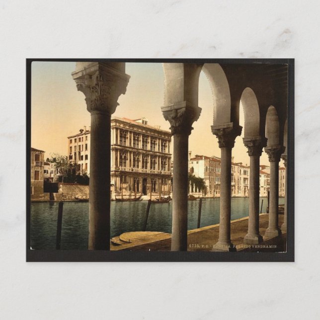 Carte Postale Palais Vendramin, Venise, Italie classique Photoch (Devant)