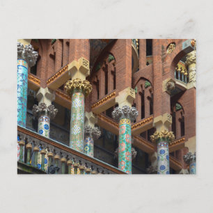 Carte postale Palau de la Musica Architecture