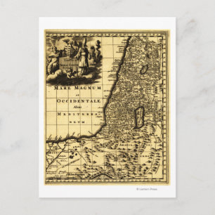 Carte Postale PalestineCarte panoramiquePalestine