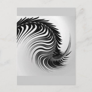 Carte postale Palm Leaf de danse