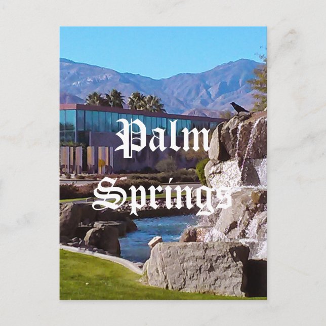 Carte postale Palm Springs California (Devant)