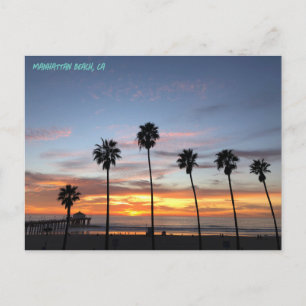 Carte Postale Palm Tree Party - 🤩Manhattan Beach