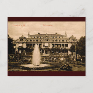 Carte Postale Palmengarten, Francfort, Allemagne Vintage
