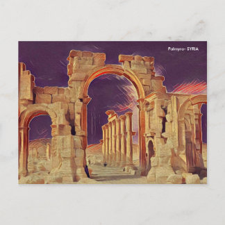 Carte Postale Palmyre (/ˌpæ lˈܬ1000; Araméen : ܕ ܘ   Tedmurtā
