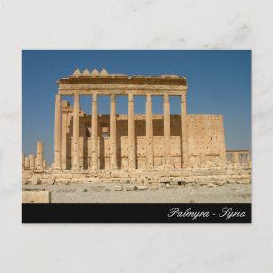 Carte Postale Palmyre, Temple Bell, Ruines romaines, Syrie ancie