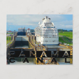 Carte Postale Panama Canal Souvenir