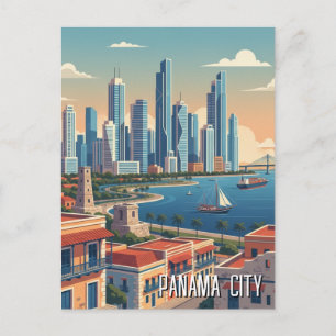 Carte Postale Panama City Travel