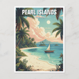 Carte Postale Panama Pearl Islands Travel