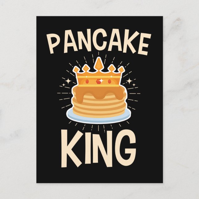 Carte Postale Pancake King (Devant)