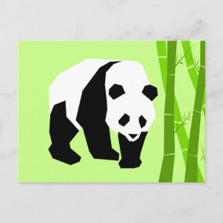 Carte postale Panda