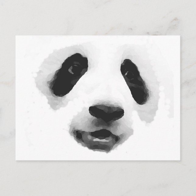 Carte Postale Panda (Devant)