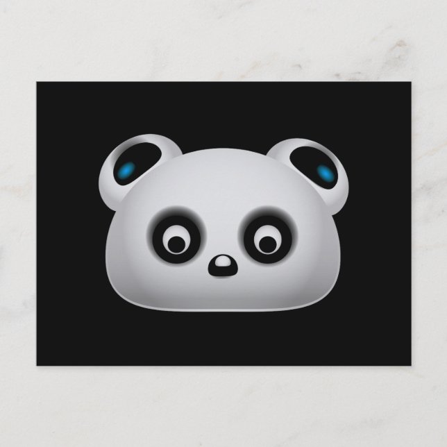 Carte Postale Panda (Devant)