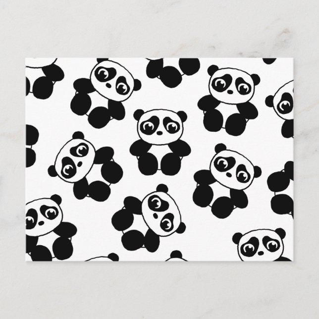 Carte Postale Panda (Devant)