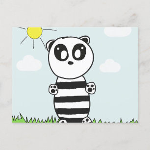 Carte Postale Panda Kids