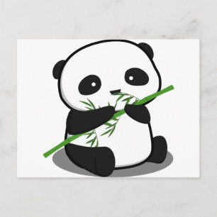 Carte Postale Panda mignon