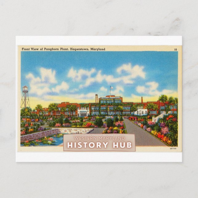 Carte postale Pangborn Plante historique (Devant)