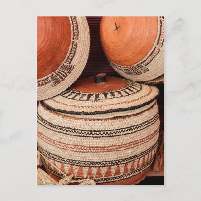 Carte Postale Panier à chameaux du Sultanat d'Oman (Devant)