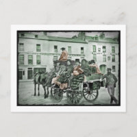 Panier de courrier à l'ancienne