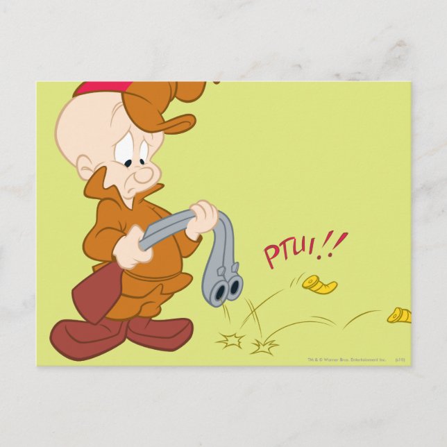 Carte Postale Panne d'arme d'ELMER FUDD™ (Devant)