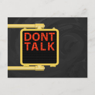 Carte Postale Panneau de signalisation New York Crosswalk