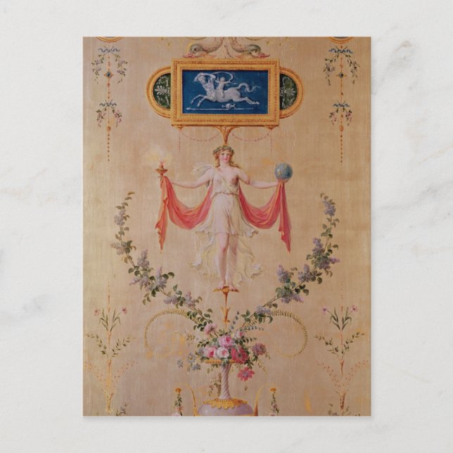 Carte Postale Panneau du boudoir de Marie-Antoinette (Devant)