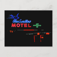 Panneau du Motel Blue Swallow, Tucumcari, Nouveau-