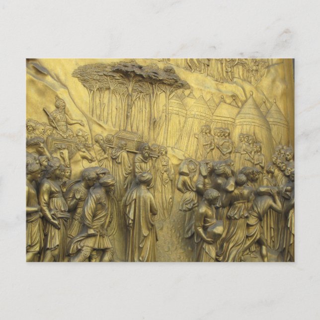 Carte Postale Panneau Portes du Paradis (Devant)