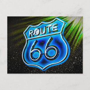 Carte Postale Panneau Route 66