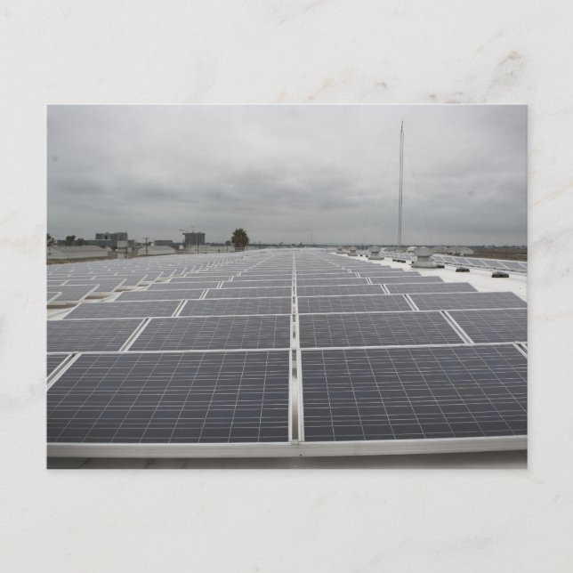 Carte Postale Panneau solaire (Devant)