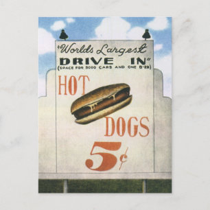 Carte Postale Panneau vintage, Lecteur Le Plus Grand Au Monde Da