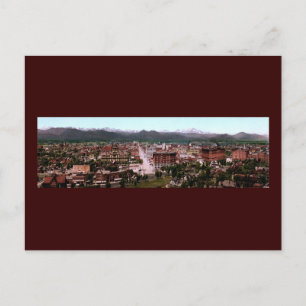 Carte Postale Panorama de Denver Colorado