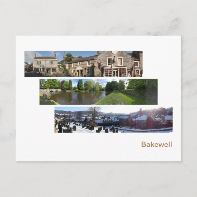 Carte Postale Panoramas Bakewell (Devant)