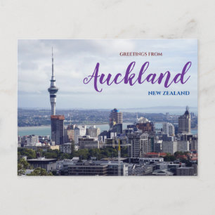 Carte postale panoramique d'Auckland Nouvelle-Zéla