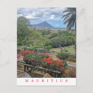 Carte postale panoramique Maurice