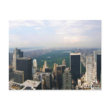 Carte postale panoramique Skyline de New York