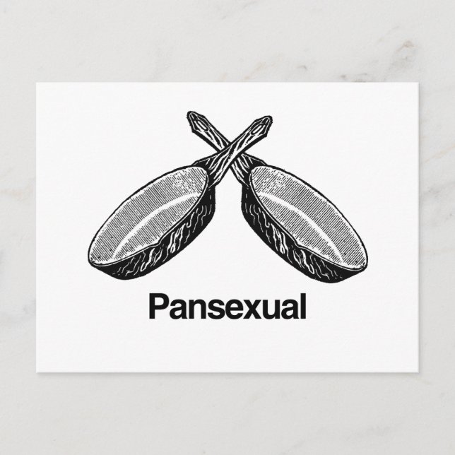 Carte Postale Pansexuel - (Devant)