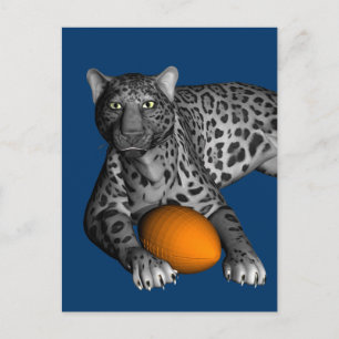 Carte Postale Panthère de football