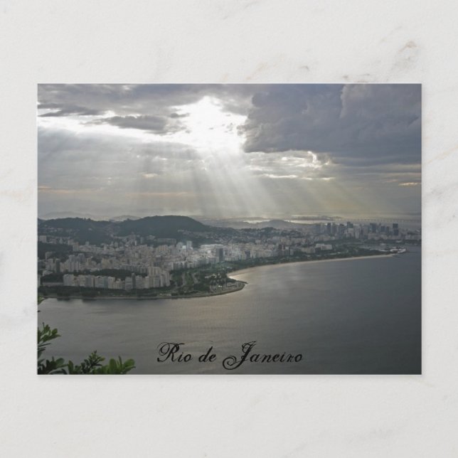 Carte Postale pao de açucar, Rio de Janeiro (Devant)